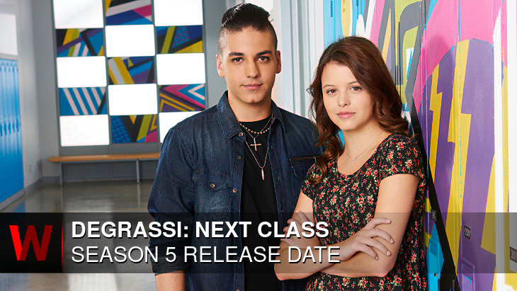 Degrassi: Next Class Season 5: Release date, Spoilers, Trailer and Cast